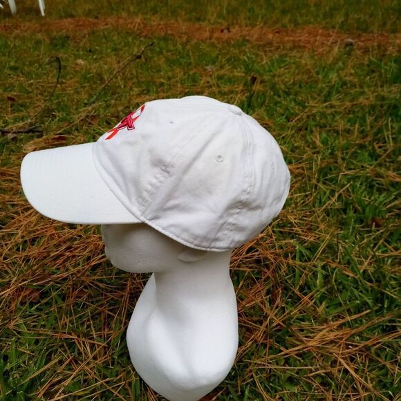 Virginia Tech Remembrance Strapback Hat White VT Hokies Cap Logo w/ Ribbon Rare - Picture 11 of 13